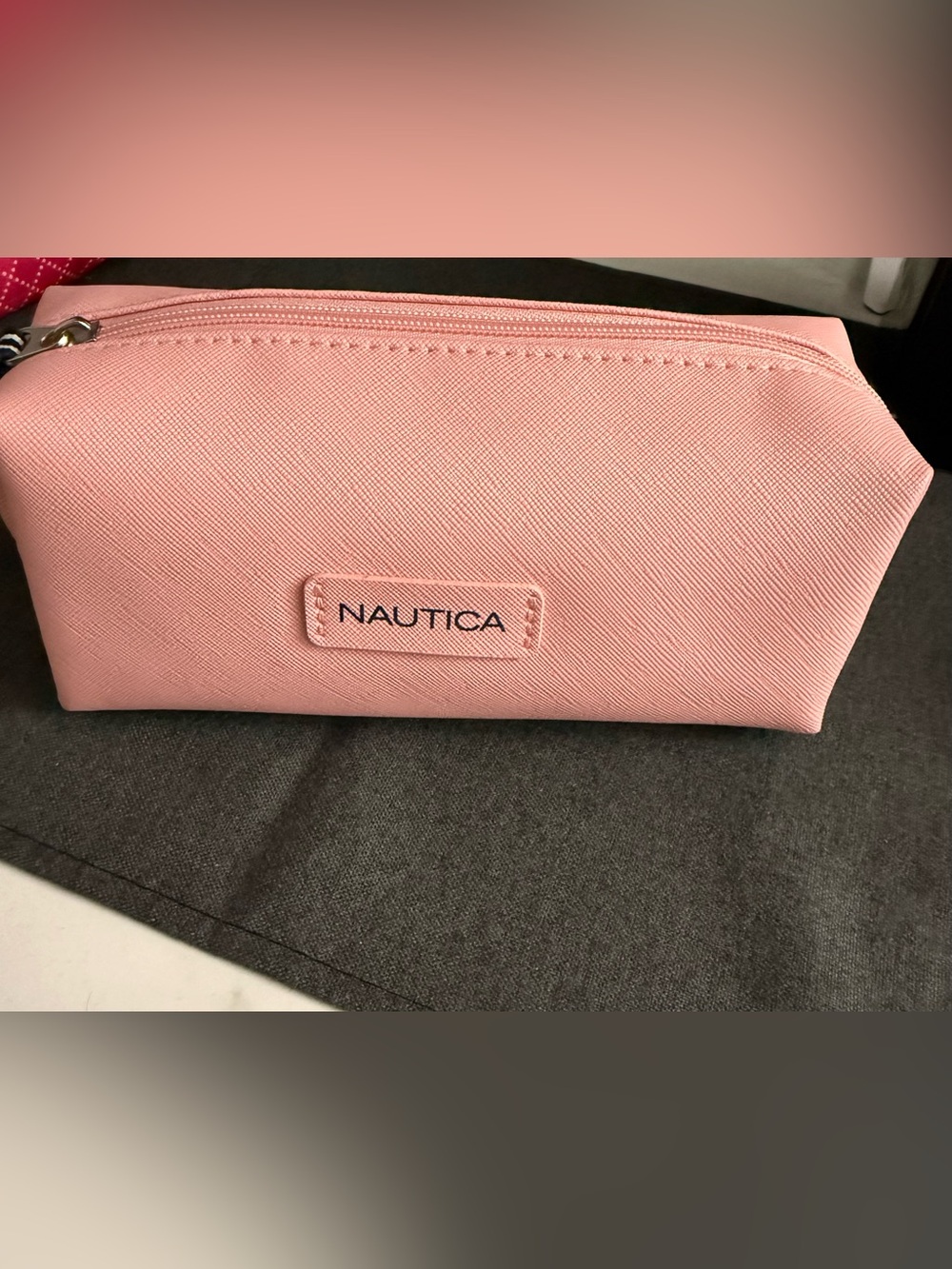 Nautica Blush Pink Cosmetic Pouch